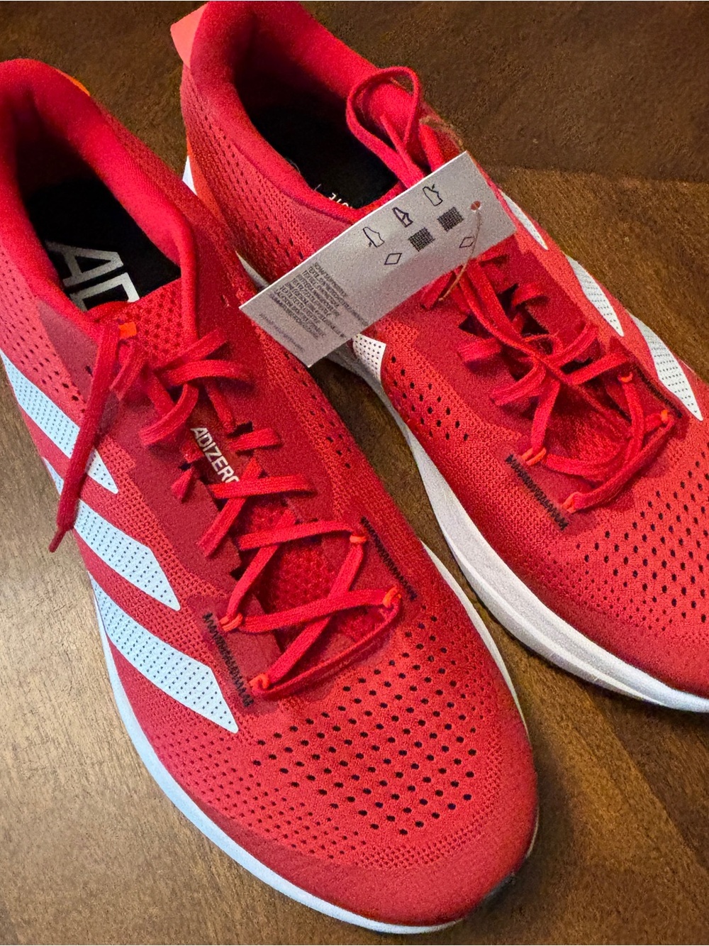 Adidas Adizero men’s sneakers size 12 NWT
